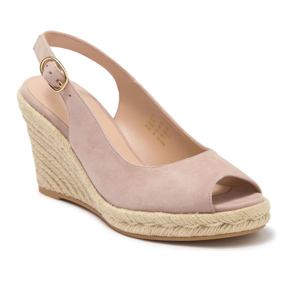 STUART WEITZMAN Jean Espadrille Platform Wedge
Sandal Women size 8.5